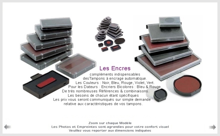 Encriers pour Encrage Automatique
MAKET INFO 3 - http://www.maketinfo3.eu