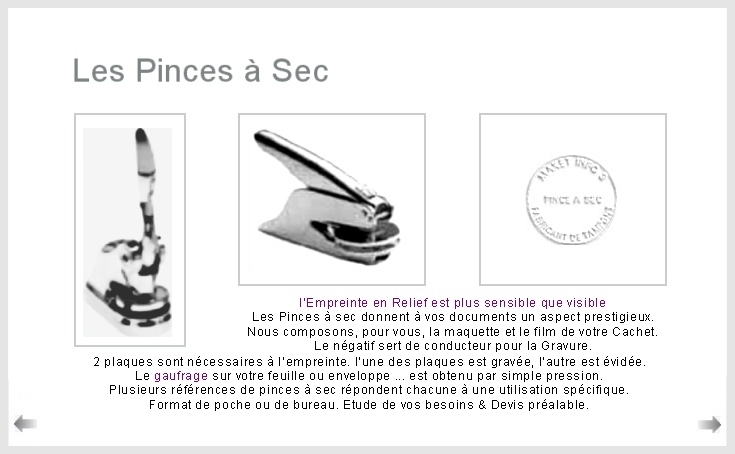 Pinces à Sec
MAKET INFO 3 - http://www.maketinfo3.eu